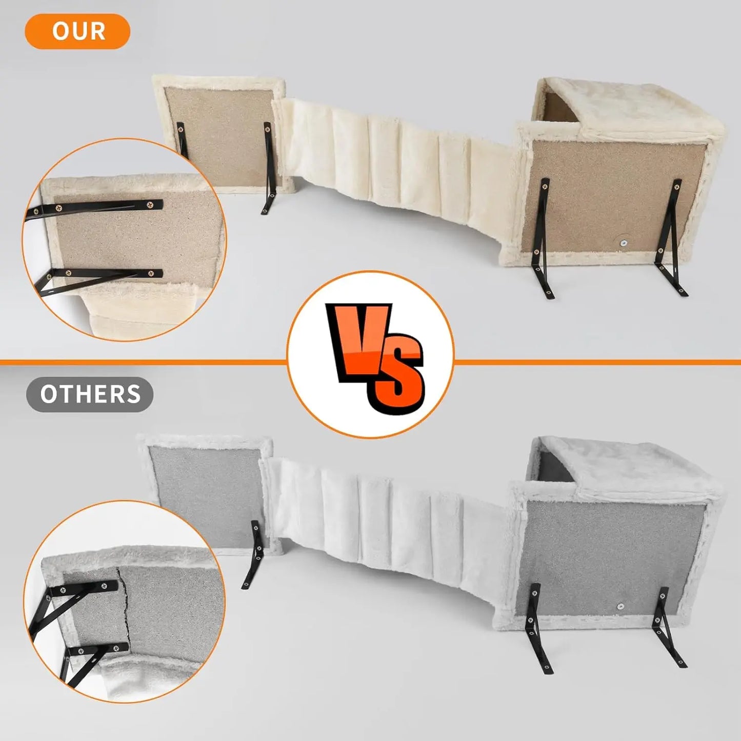 Cat Wall Shelves Multi Level Climbing Furniture With Perches Hammock