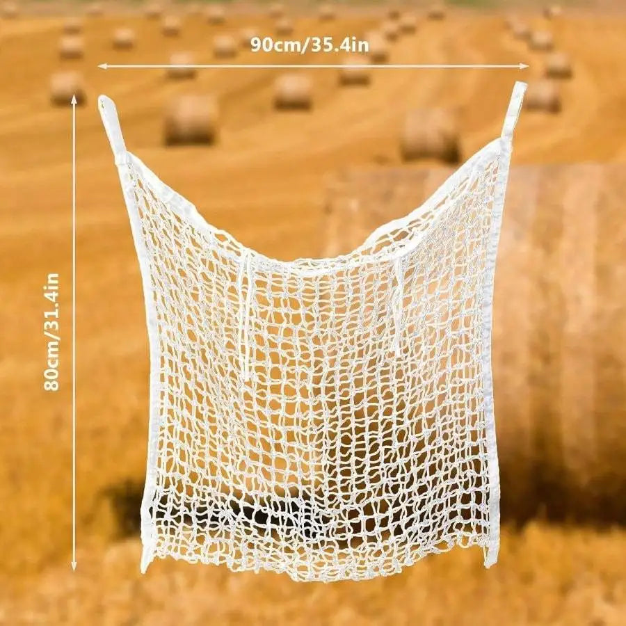 Slow Feed Hay Nets For Horses, Large Capacity, Small Opening