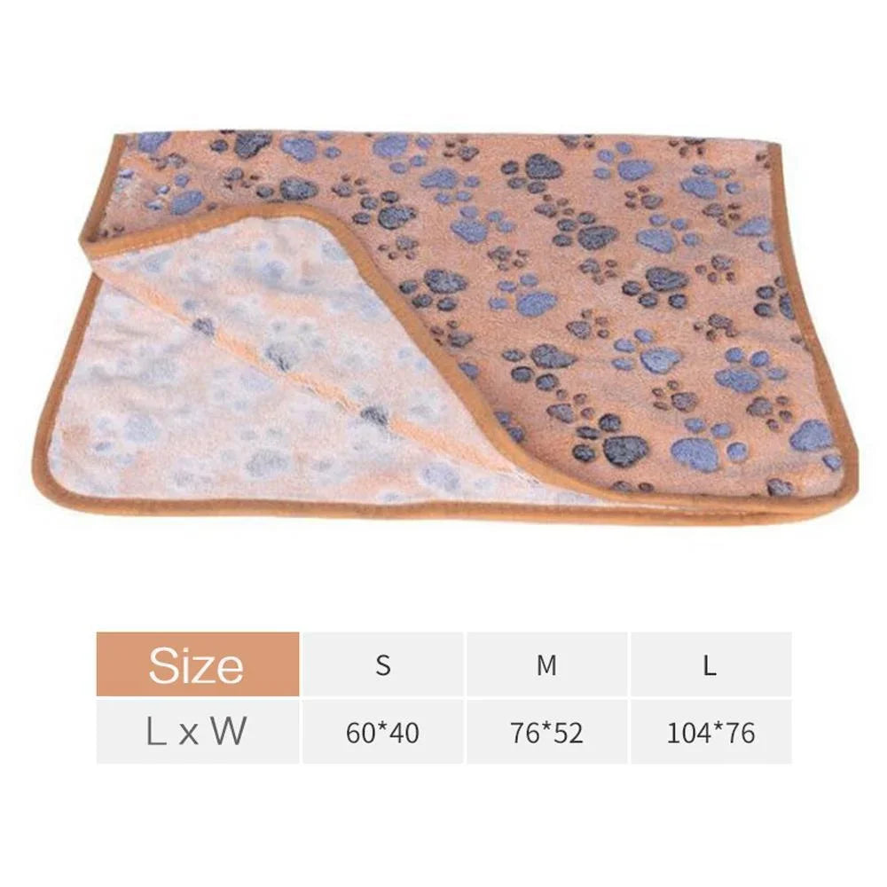 Soft Fluffy Pet Blanket for Cats and Dogs Cozy Comfort