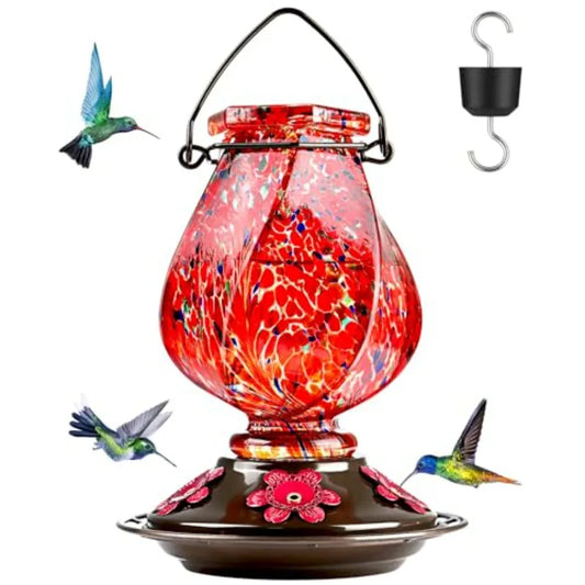 Hummingbird Feeder With Ant Moat And Bee Proof Ports