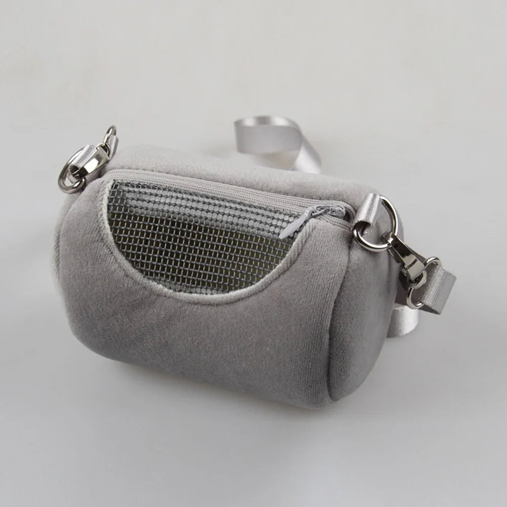 Small Pet Backpack Carrier Bag for Hamsters and Squirrels