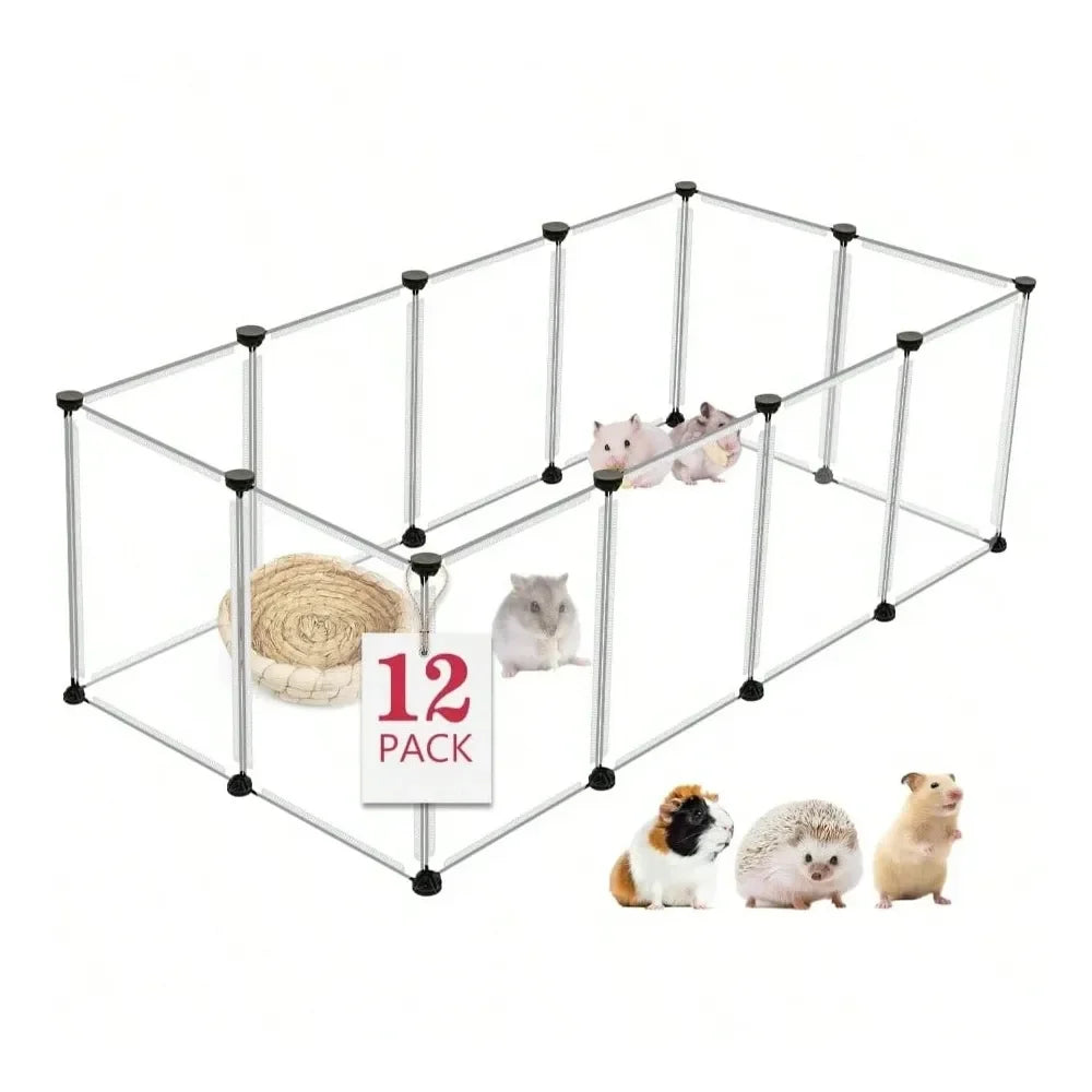XMSJ Small Animal Playpen Waterproof Indoor Outdoor Portable