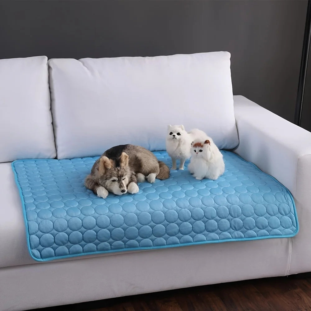 Dog Cooling Mat For Dogs And Cats Durable Cooling Pad