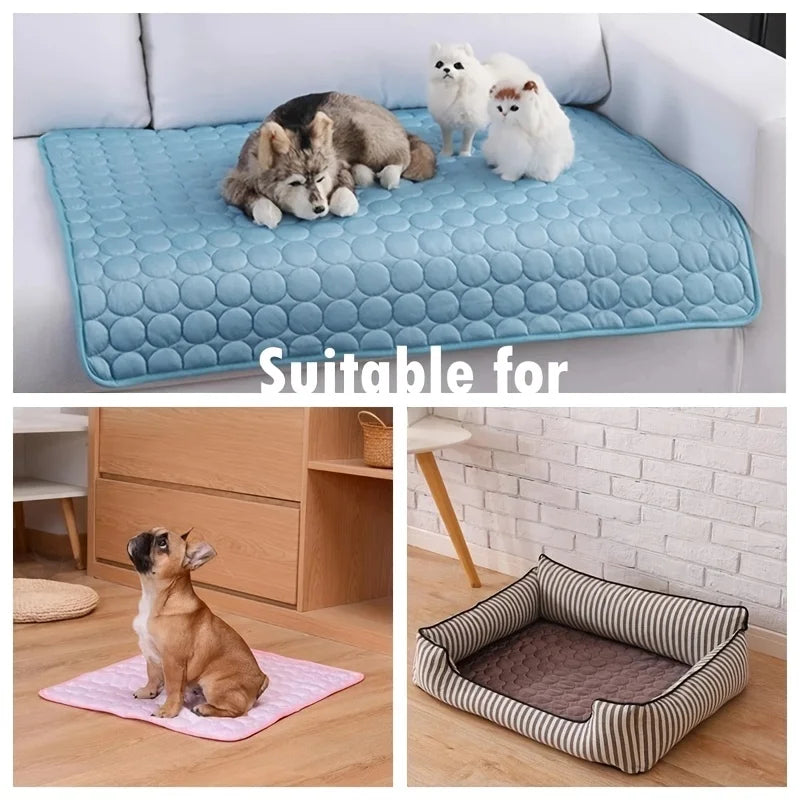 Dog Cooling Mat For Dogs And Cats Durable Cooling Pad