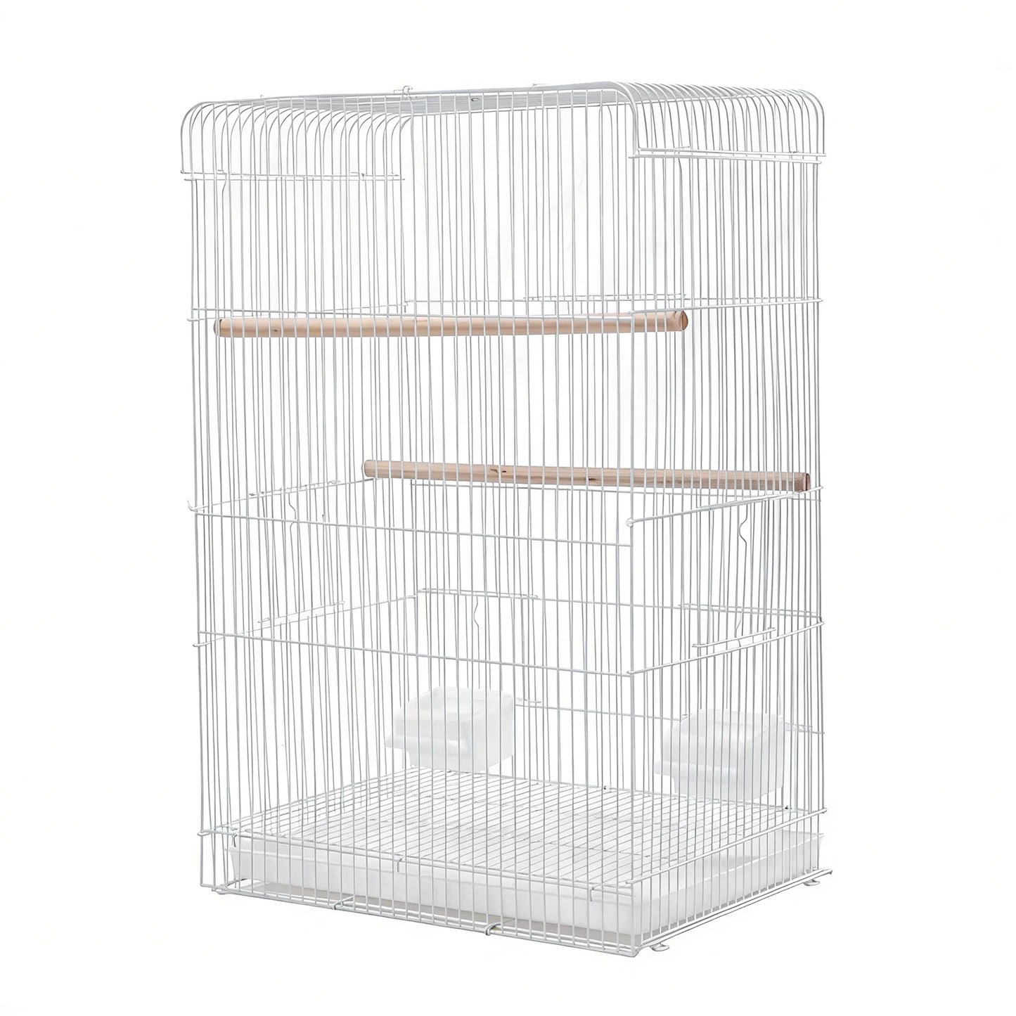 Impact Resistant Portable Parrot Cage With Removable Tray Indoor Outdoor Use