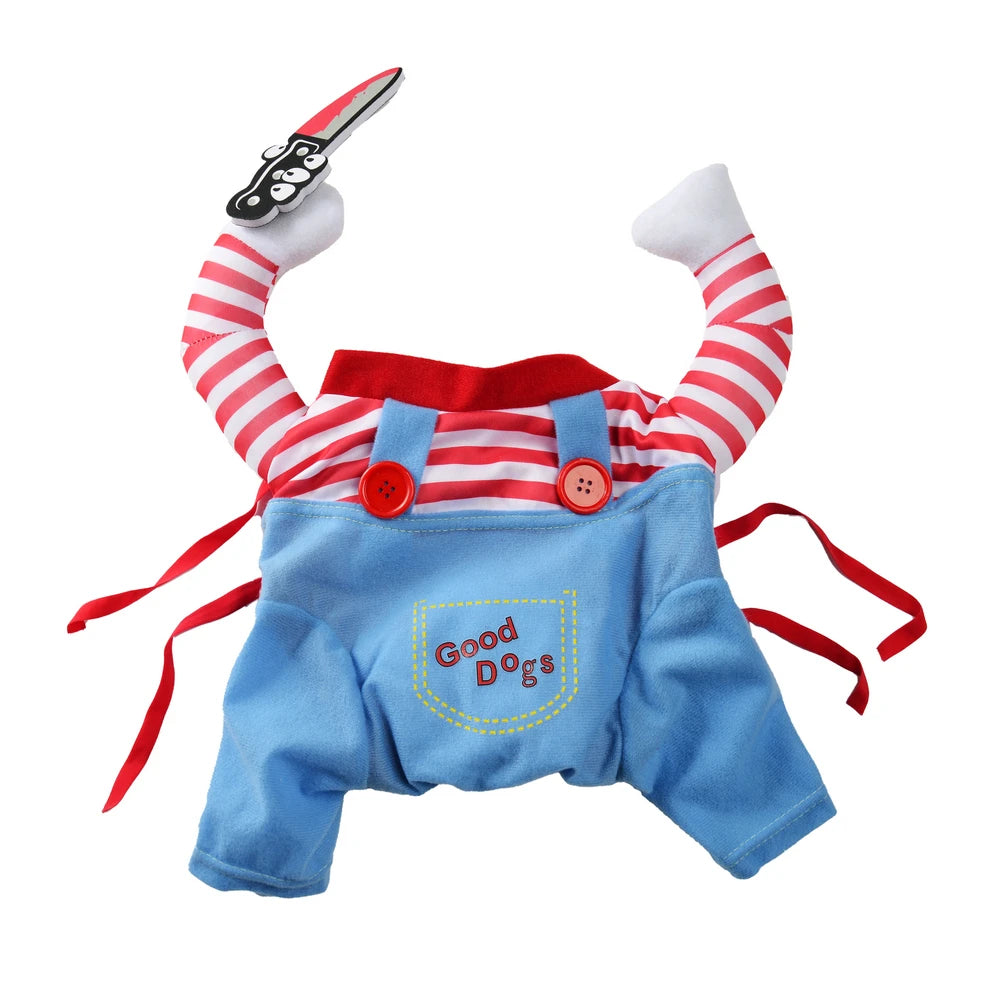 Halloween Dog And Cat Pullover Costume For Pets Cosplay Costumes