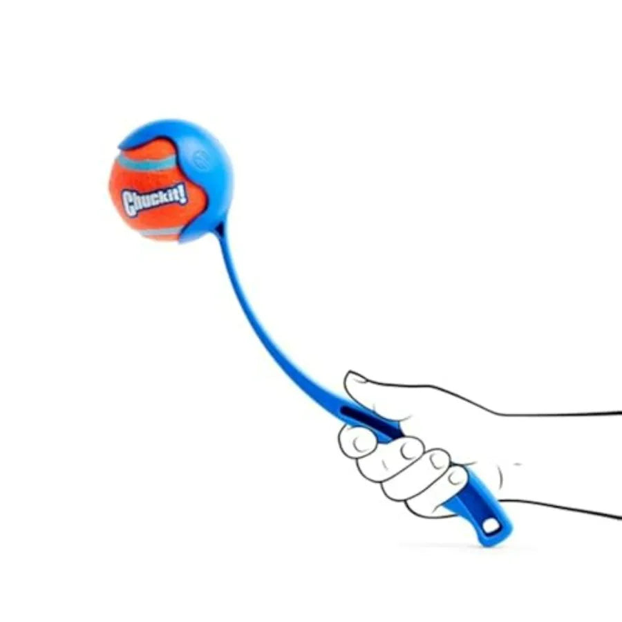 Dog Ball Launcher For Fetching Rubber Ball Thrower