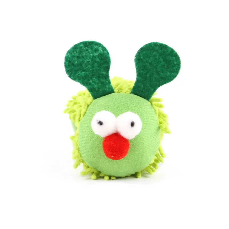 Cat Chew Caterpillar Toy With Catnip And Silvervine