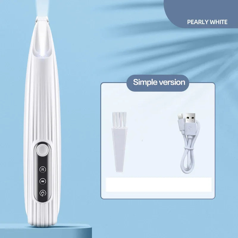 Dog Paw Trimmer With LED Light Waterproof Display For Grooming