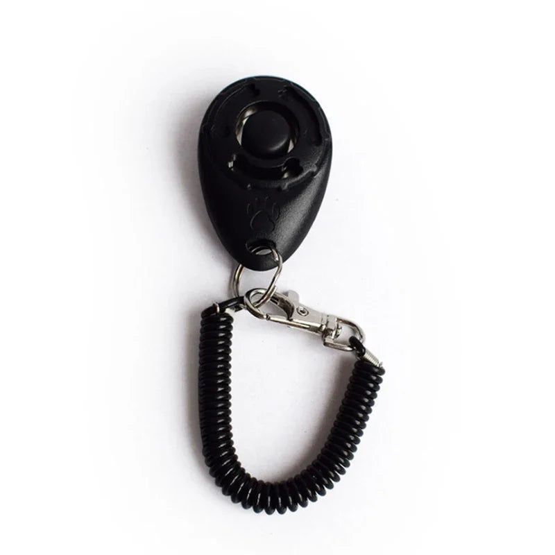 Dog Training Clicker, Plastic, Adjustable Wrist Strap, Training Aid