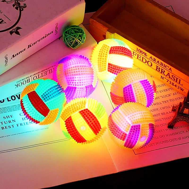 Glowing LED Ball Toy For Dogs And Cats Interactive Light