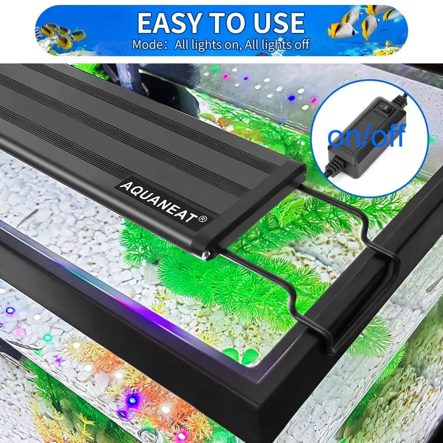 LED Full Spectrum Aquarium Light For Freshwater Tanks