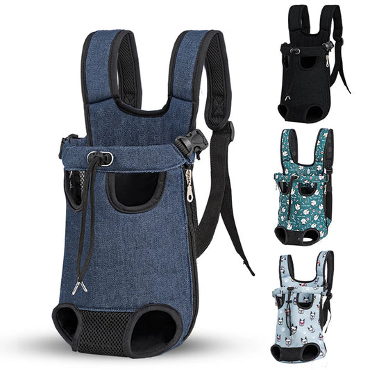 Camouflage Outdoor Breathable Dog Backpack Carrier For Travel