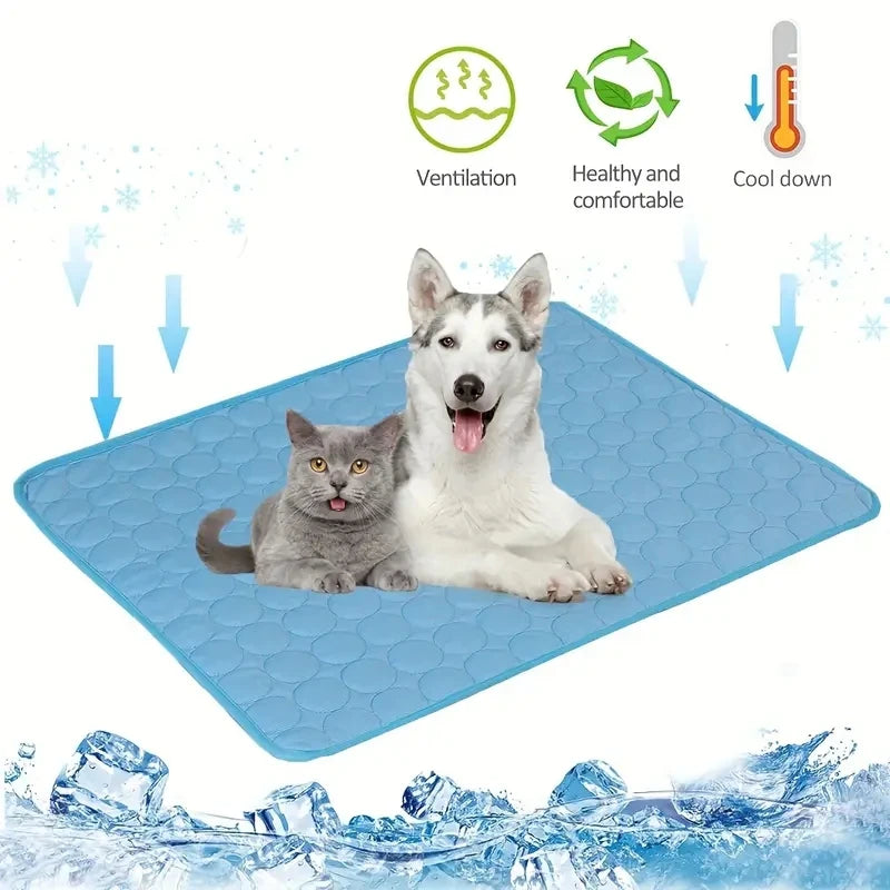 Dog Cooling Mat For Dogs And Cats Durable Cooling Pad