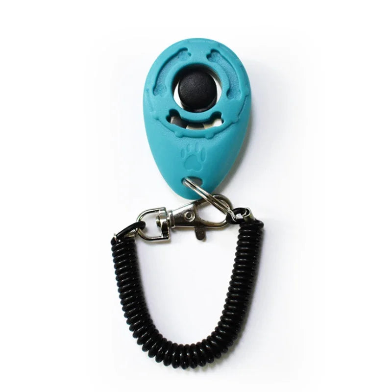 Dog Training Clicker, Plastic, Adjustable Wrist Strap, Training Aid