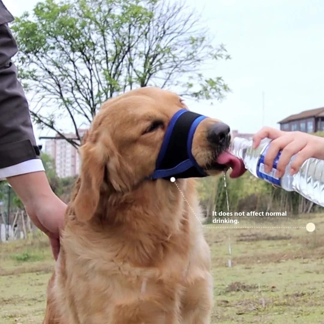 Comfortable Breathable Adjustable Dog Muzzle Anti Bite Anti Eating Drinking