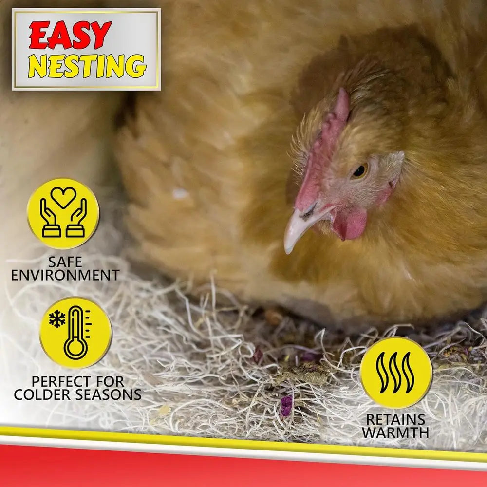 Chicken Nesting Pads With Aromatic Nest Herbs Bedding