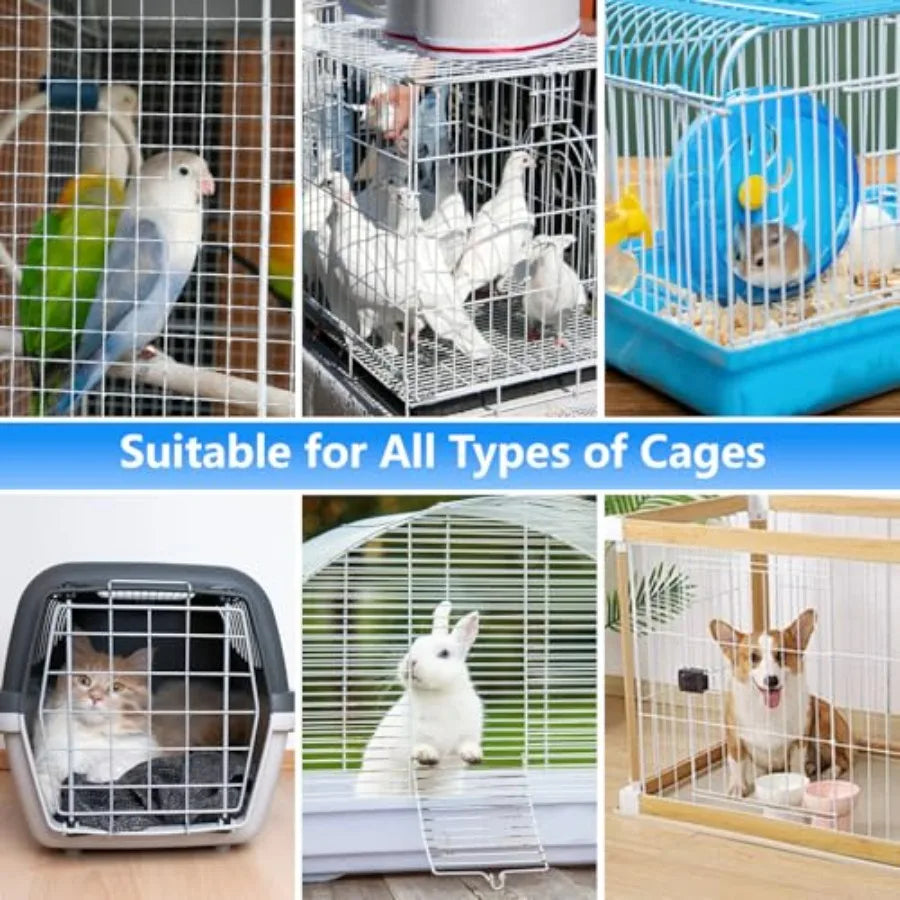 Bird Cage Cleaner Brush Kit Stainless Steel Cleaning Tools