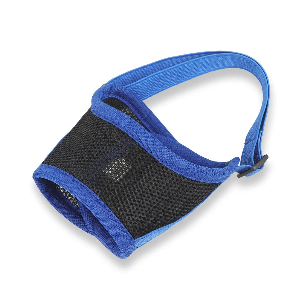 Comfortable Breathable Adjustable Dog Muzzle Anti Bite Anti Eating Drinking