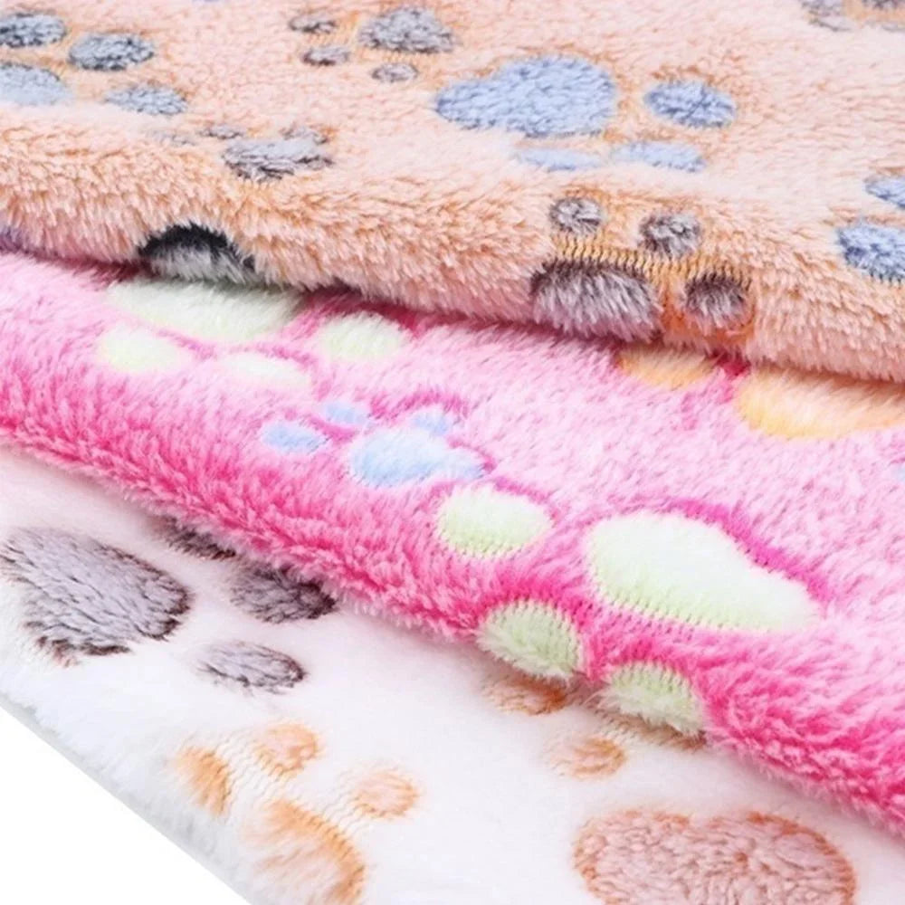 Soft Fluffy Pet Blanket for Cats and Dogs Cozy Comfort