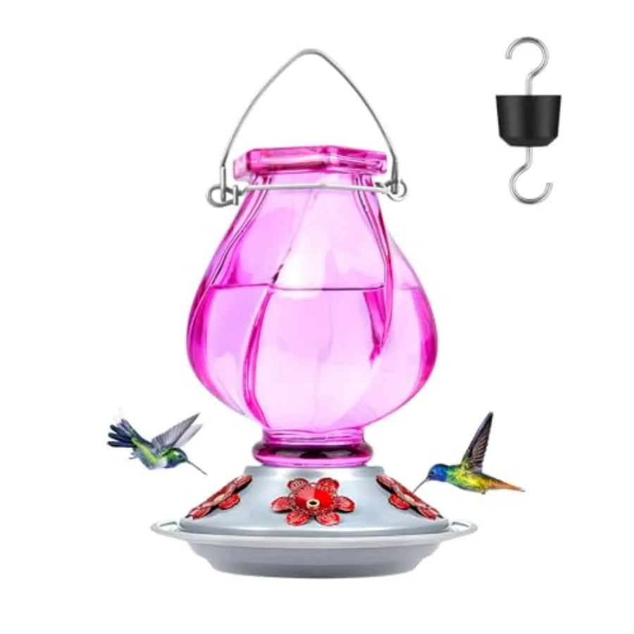 Hummingbird Feeder With Ant Moat And Bee Proof Ports