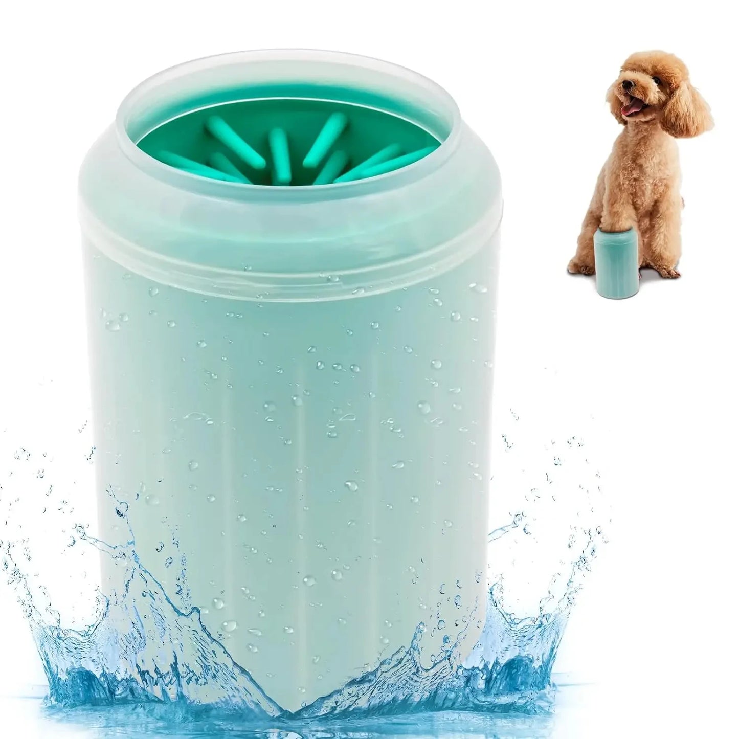 Soft Silicone Pet Foot Wash Cup For Cats And Dogs Portable Foot Cleaner