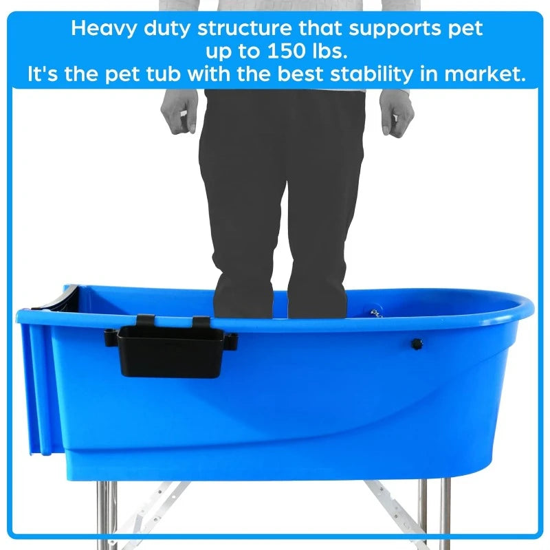 Pet Grooming Bathtub Station Heavy Duty Dog Wash Basin