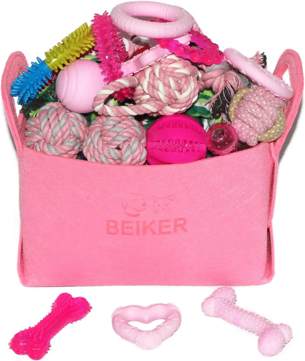 Christmas Dog Toys 15 Pack Chew Toys For Teething Puppies