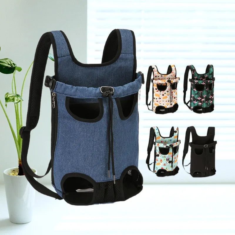 Adjustable Cat And Small Dog Carrier Backpack For Outdoor Travel