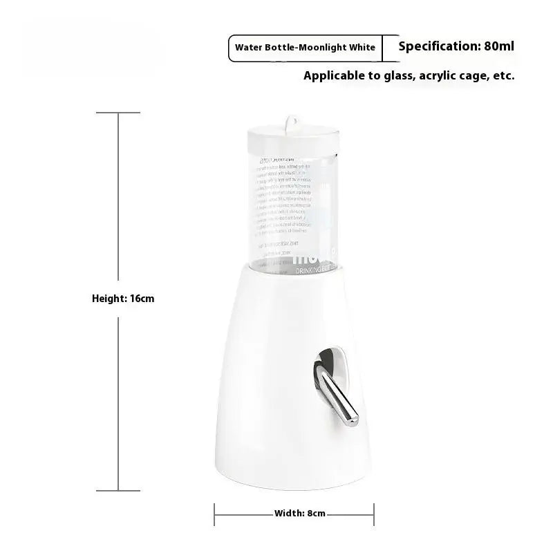 Automatic Hamster Feeder And Waterer Dispenser With Large Capacity