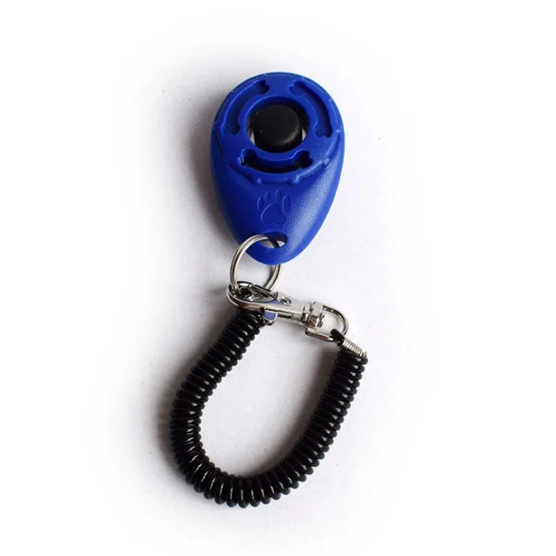 Dog Training Clicker, Plastic, Adjustable Wrist Strap, Training Aid