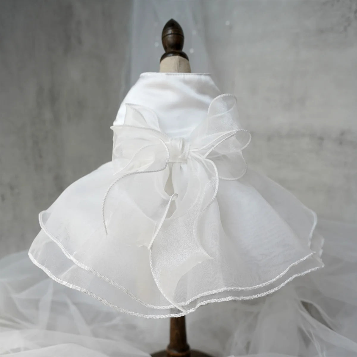 Small Dog Wedding Dress White Outfit For Yorkies Chihuahua