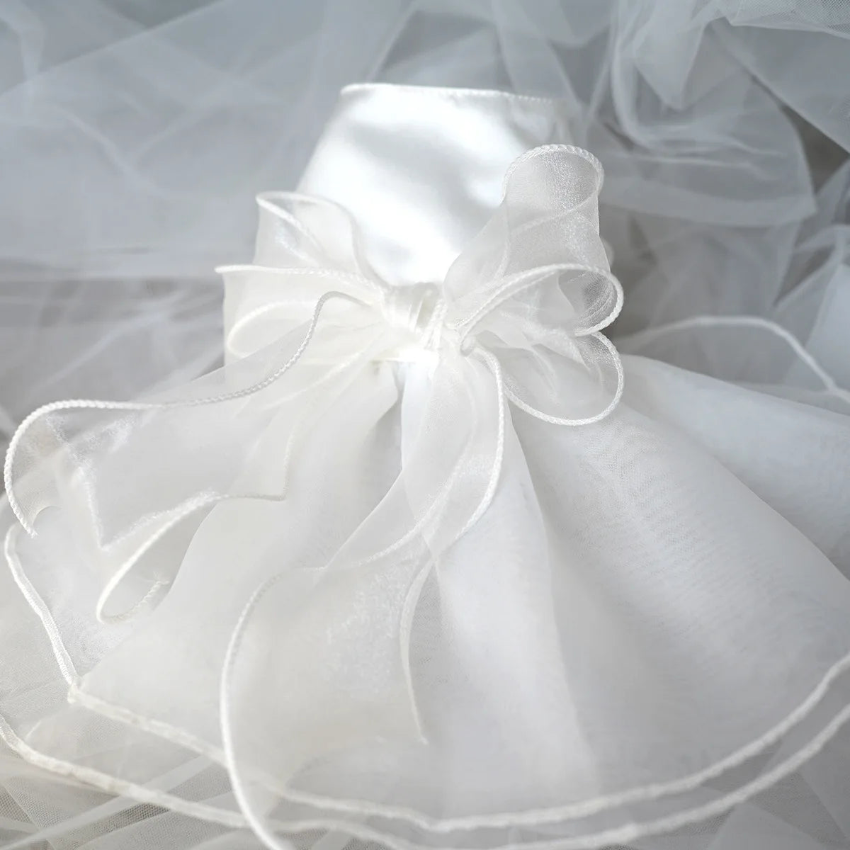 Small Dog Wedding Dress White Outfit For Yorkies Chihuahua