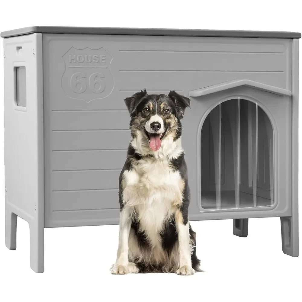 Durable Waterproof Plastic Dog House For Outdoor And Indoor Use