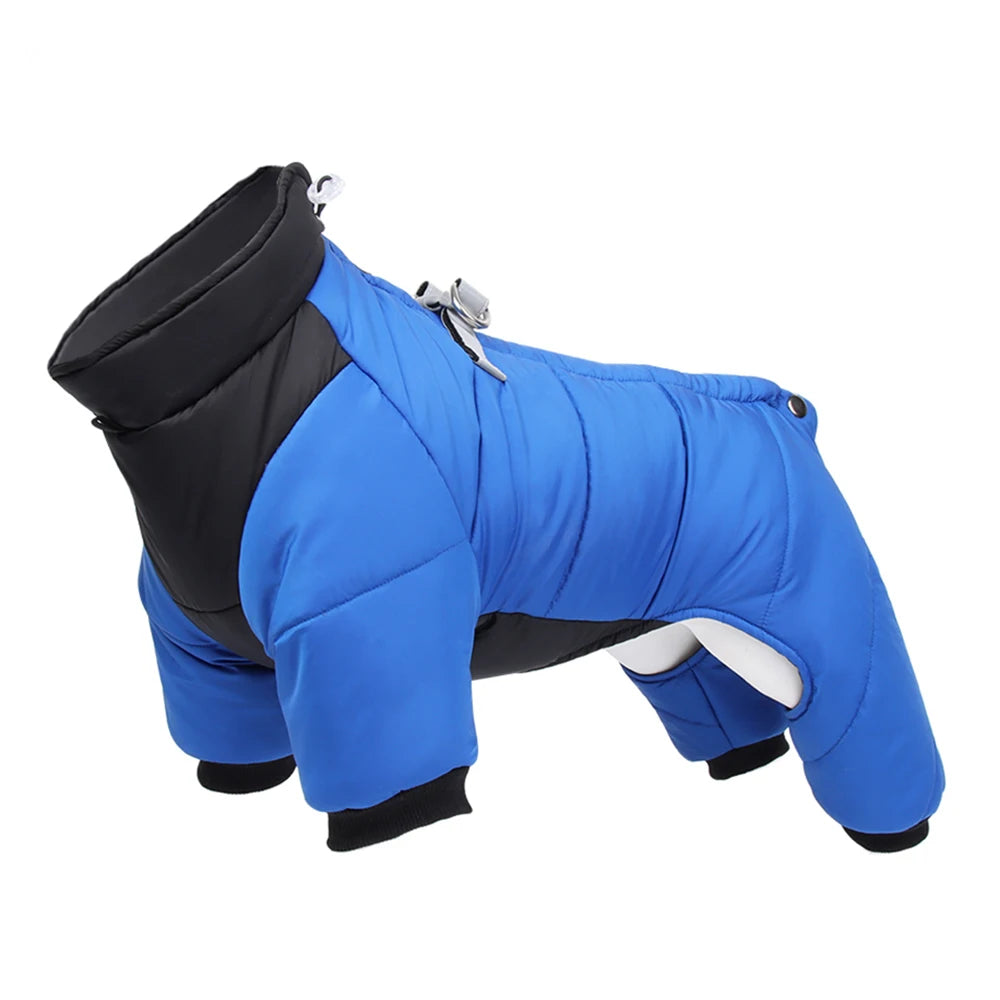Winter Warm Waterproof Dog Jacket For Small And Medium Breeds