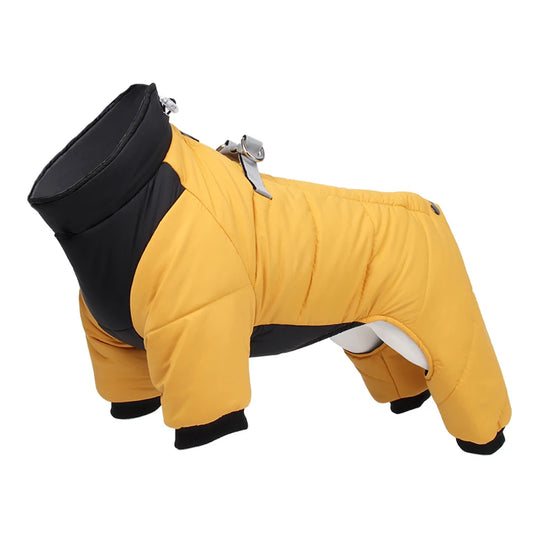 Winter Warm Waterproof Dog Jacket For Small And Medium Breeds