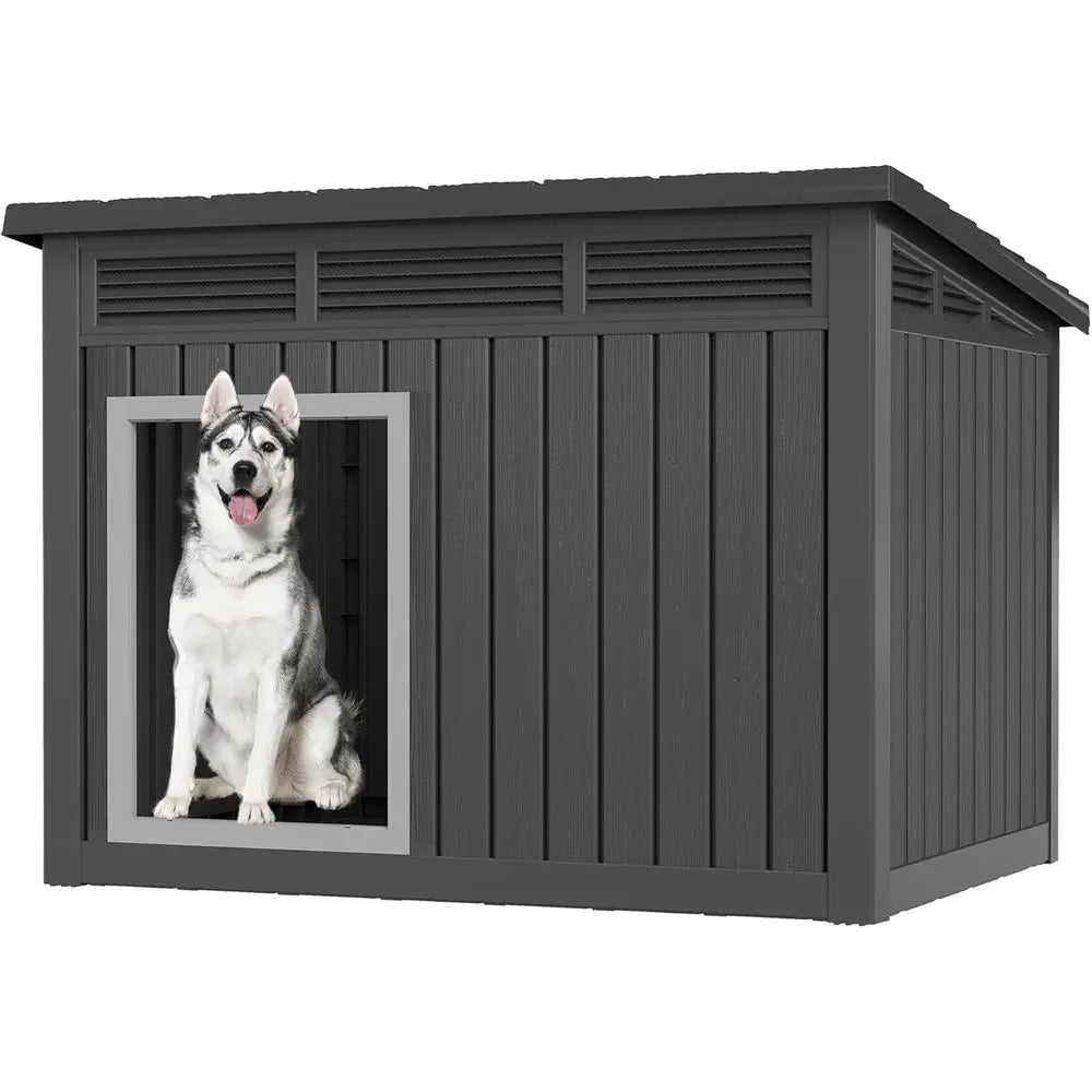 Indoor and Outdoor Weatherproof Dog House With Removable Roof