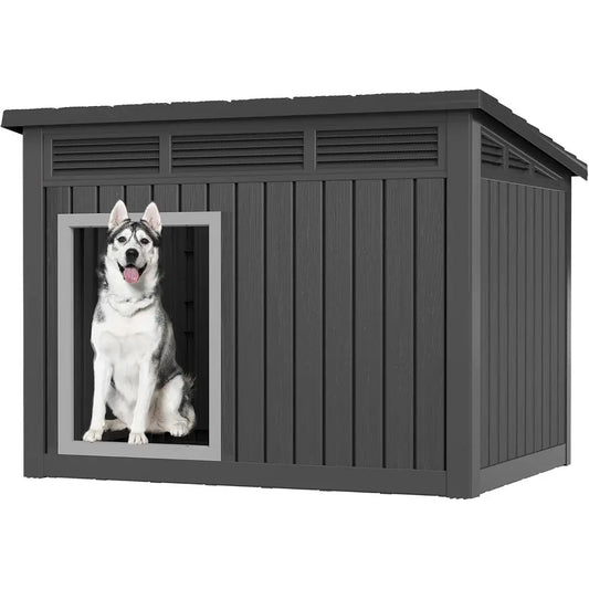 Indoor and Outdoor Weatherproof Dog House With Removable Roof