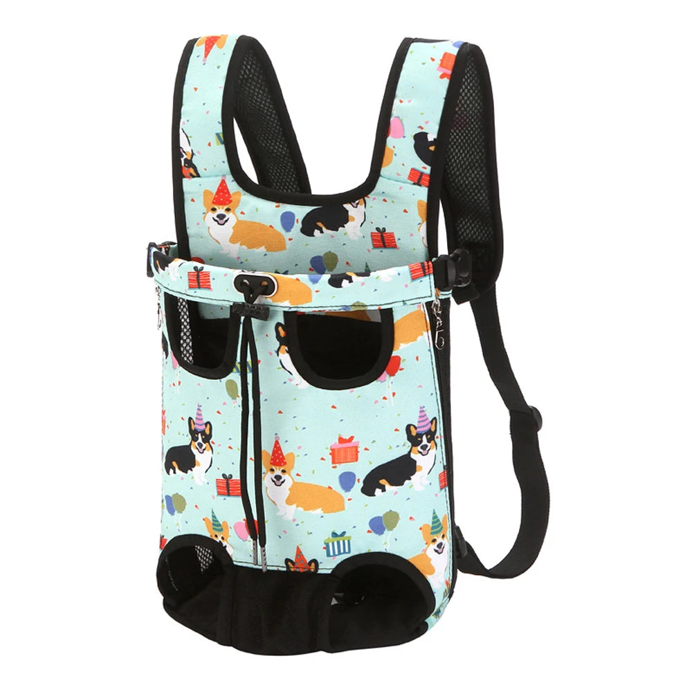 Adjustable Cat And Small Dog Carrier Backpack For Outdoor Travel