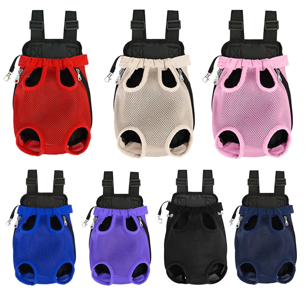 Adjustable Cat And Small Dog Carrier Backpack For Outdoor Travel