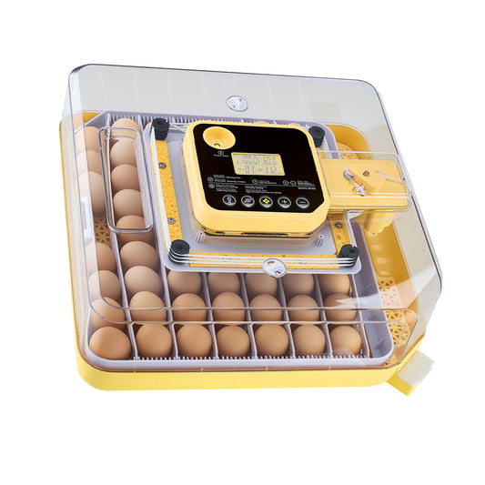 SucceBuy Egg Incubator LED Candler Temperature Display Auto Humidity Control