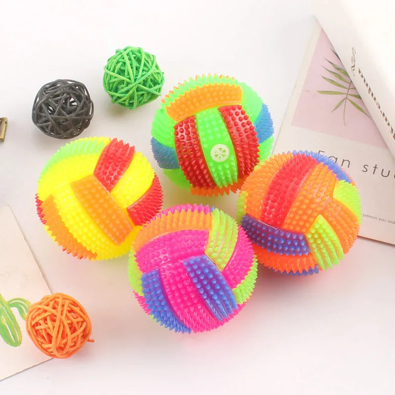 Glowing LED Ball Toy For Dogs And Cats Interactive Light
