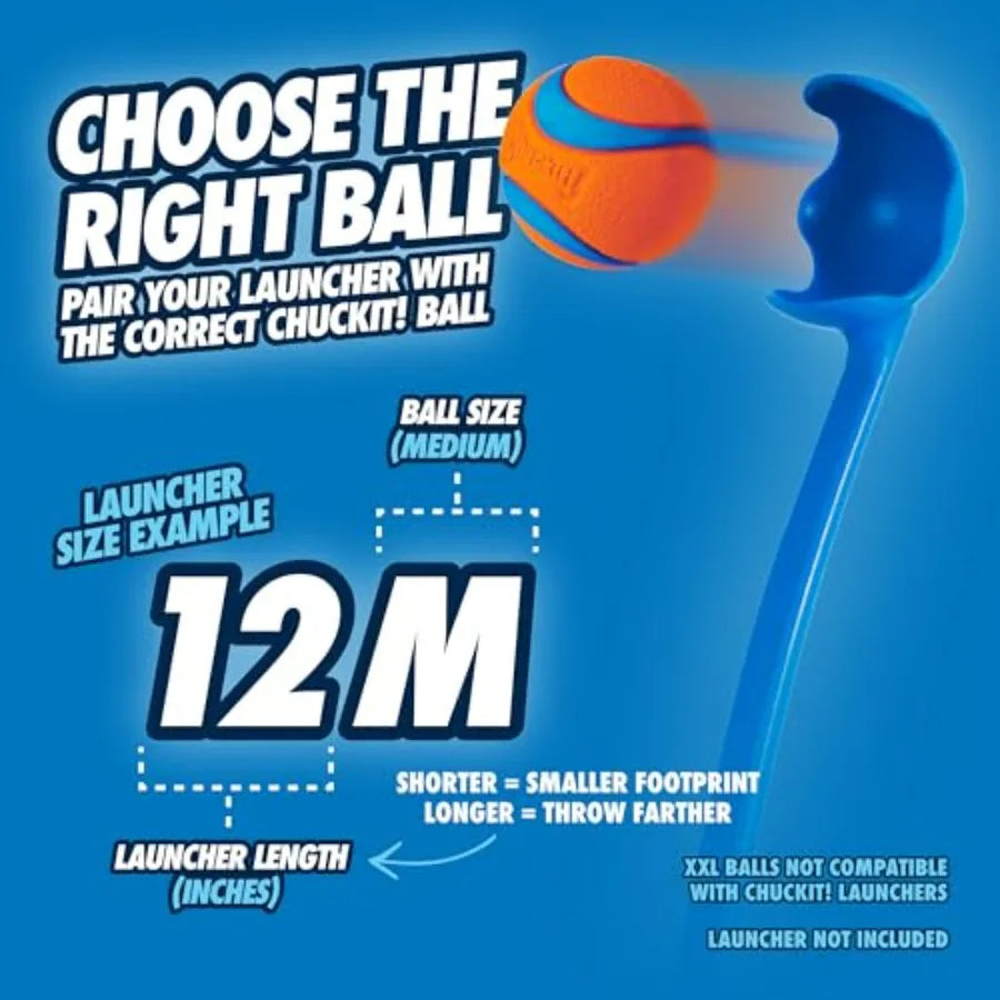 Dog Ball Launcher For Fetching Rubber Ball Thrower