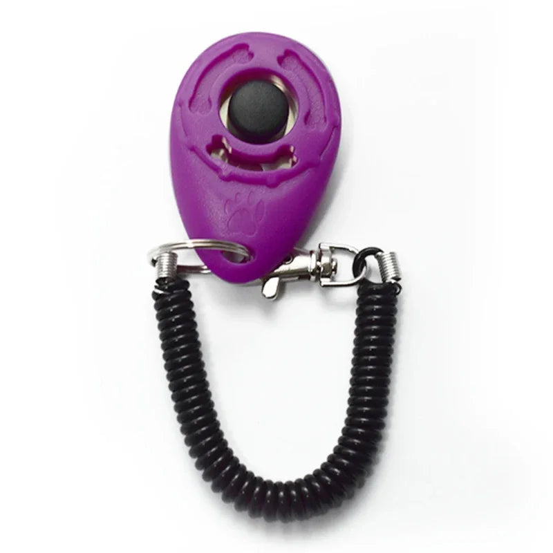 Dog Training Clicker, Plastic, Adjustable Wrist Strap, Training Aid