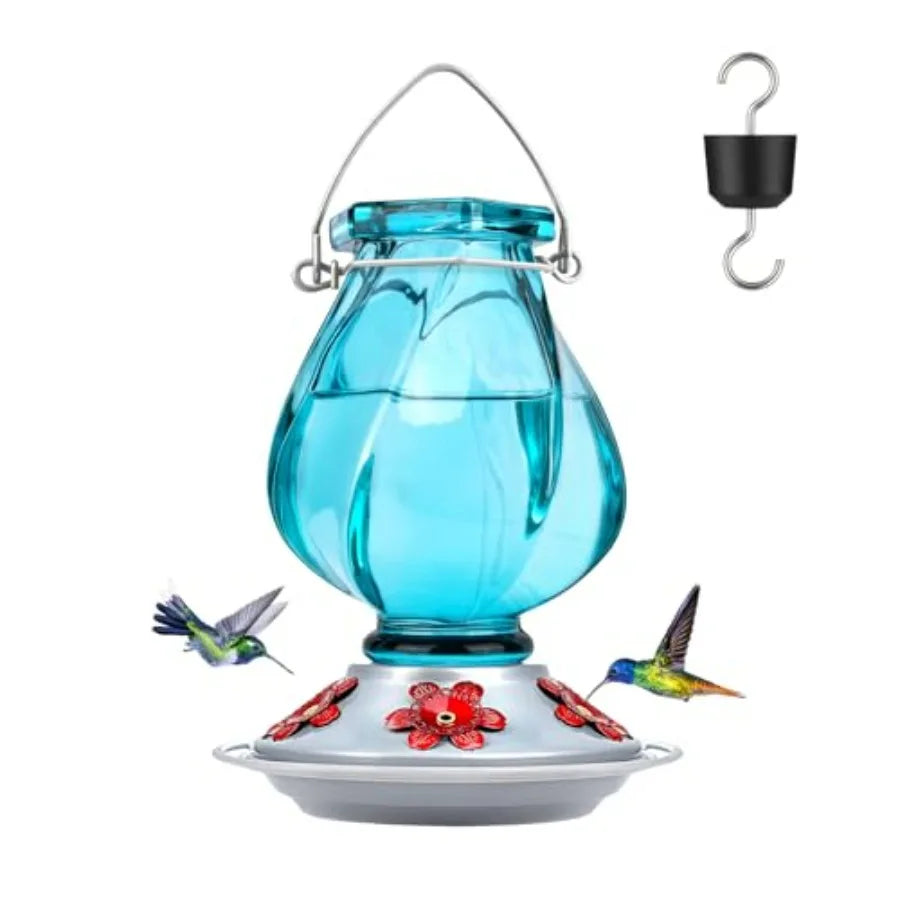 Hummingbird Feeder With Ant Moat And Bee Proof Ports