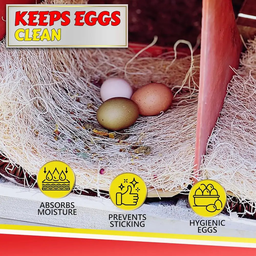 Chicken Nesting Pads With Aromatic Nest Herbs Bedding