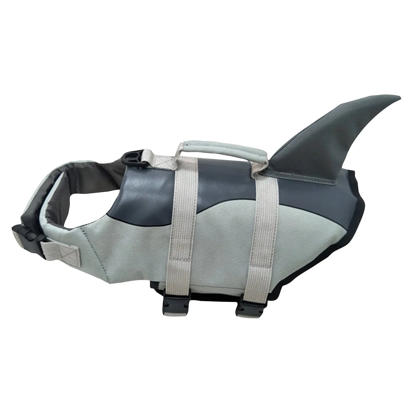 Durable Dog Life Jacket With Handle For Buoyancy Safety