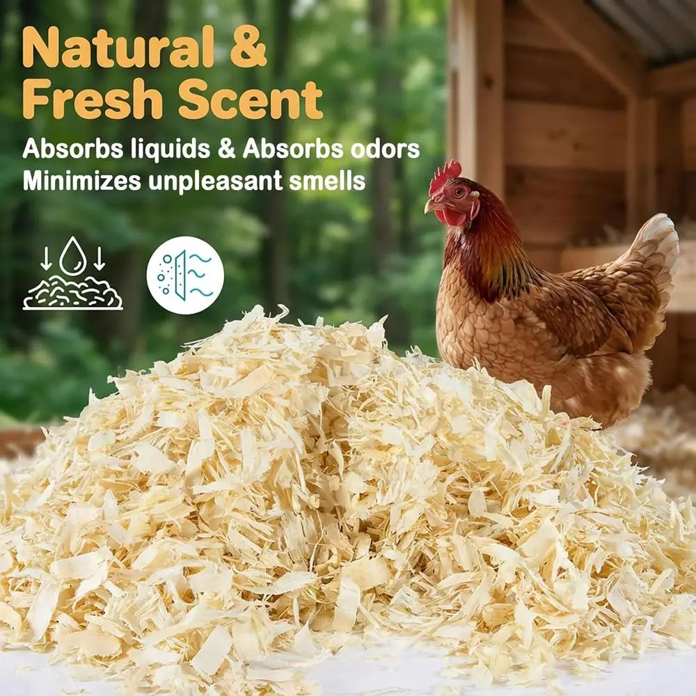 Aspen Shavings Chicken Coop Bedding For Nesting And Indoor Use