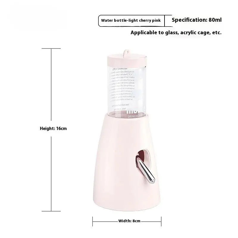 Automatic Hamster Feeder And Waterer Dispenser With Large Capacity