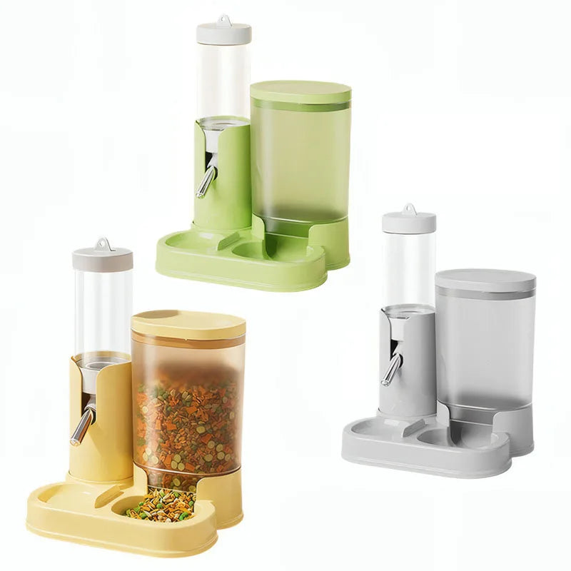 2 In 1 Automatic Hamster Feeder And Water Bottle Gravity